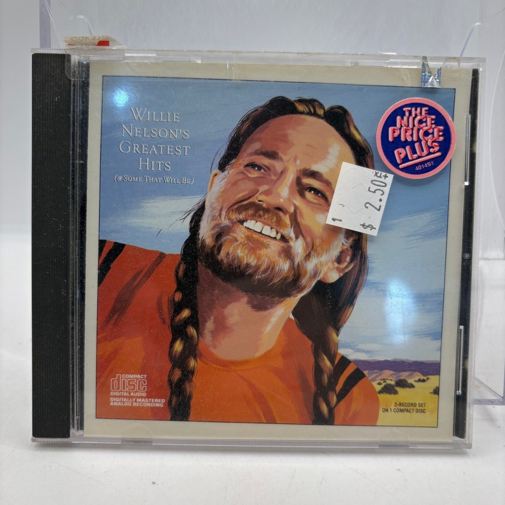 Willie Nelson Greatest Hits And Some That Will Be CD Columbia CK 37542‎ Country
